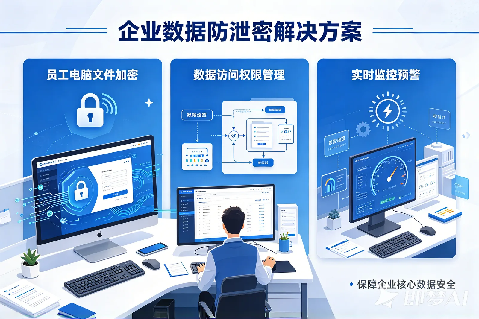 文件加密软件如何防止截屏泄露?水印与防截屏功能