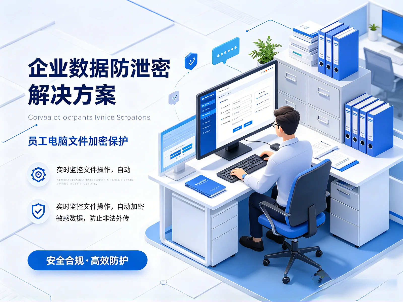 企业加密软件怎么选?三个灵魂拷问:防内鬼还是防外泄?在线还是离线?强管控还是弱感知?